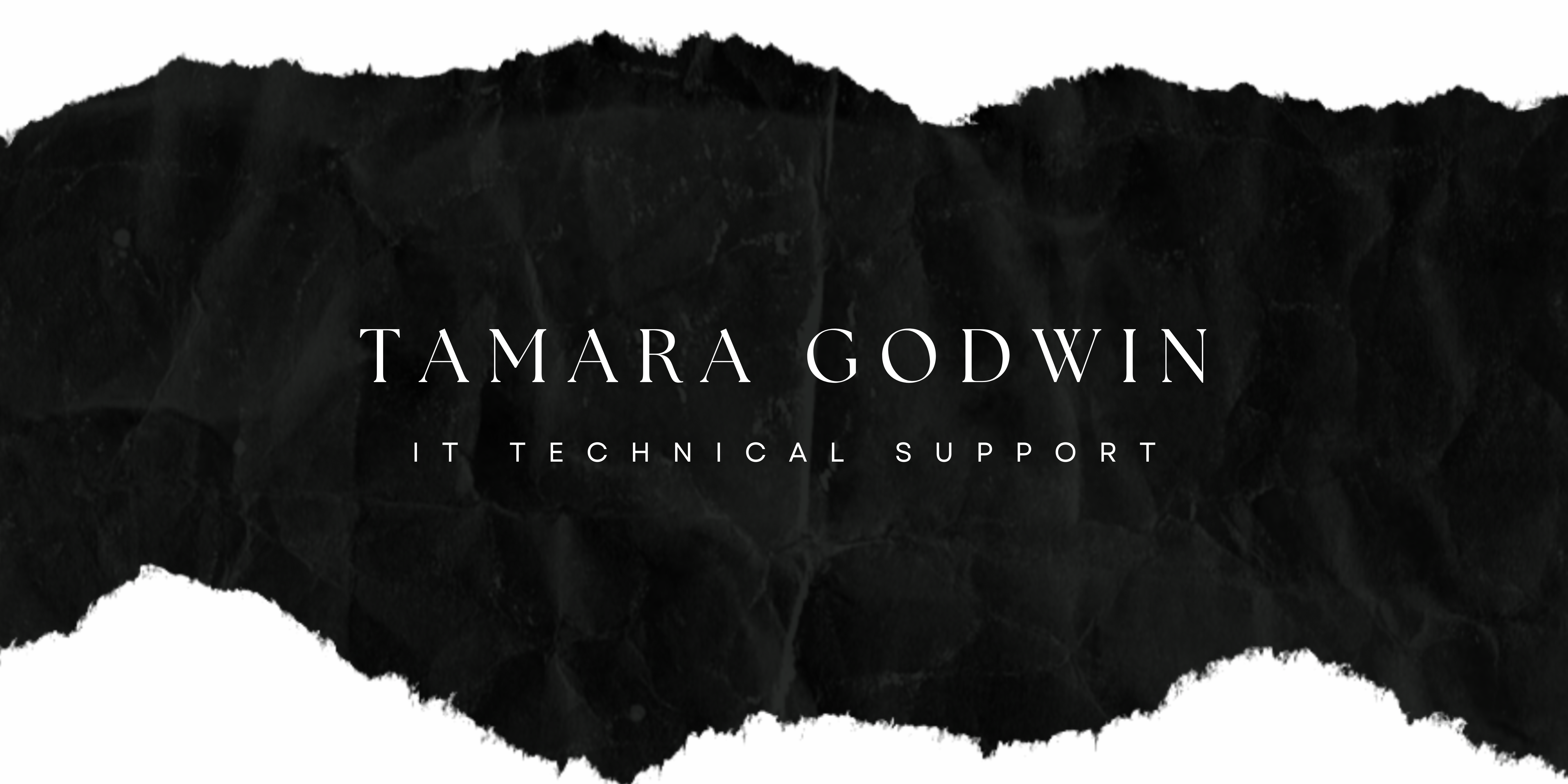 Tamara Godwin - IT Portfolio